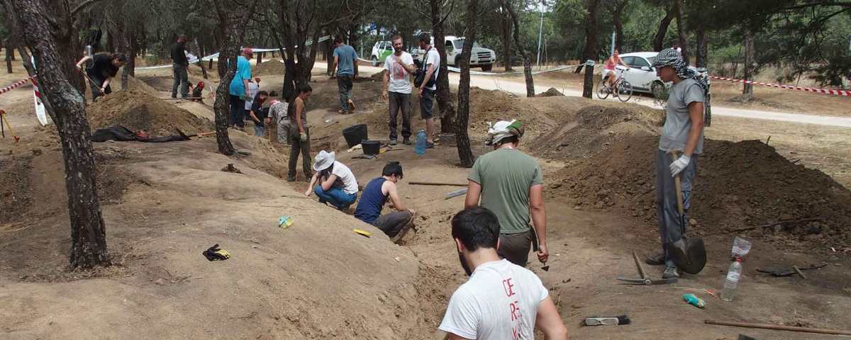 En las trincheras de la Casa de Vacas
