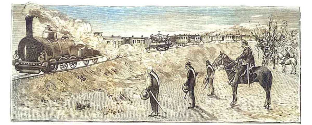 El día que el Rey llegó en tren