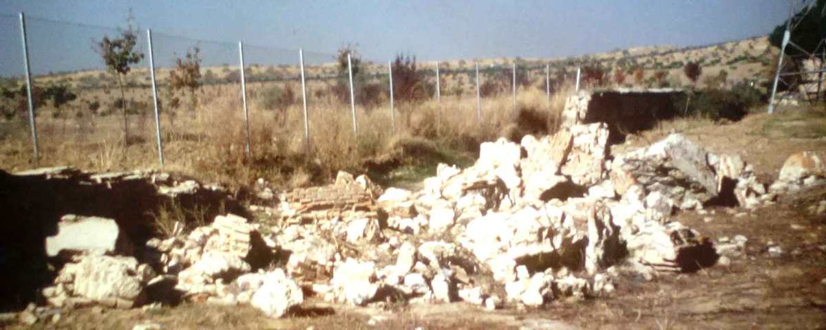 Tapia Oeste de Rodajos a la vía.